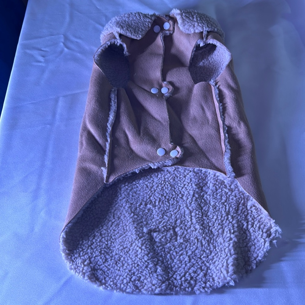 Warm Fleece-Lined Dog Vest